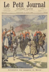 Arresto de los asesinos del Marqués de Mores en Argelia